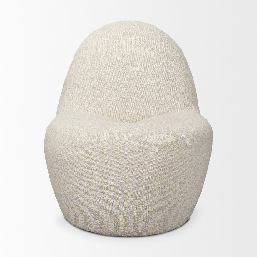 Beverly Cream Boucle Accent Chair