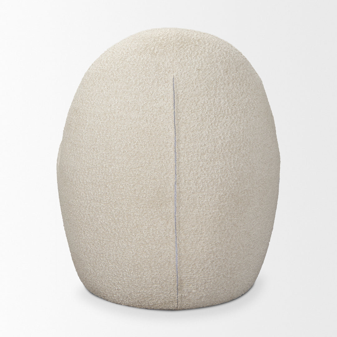 Beverly Cream Boucle Accent Chair