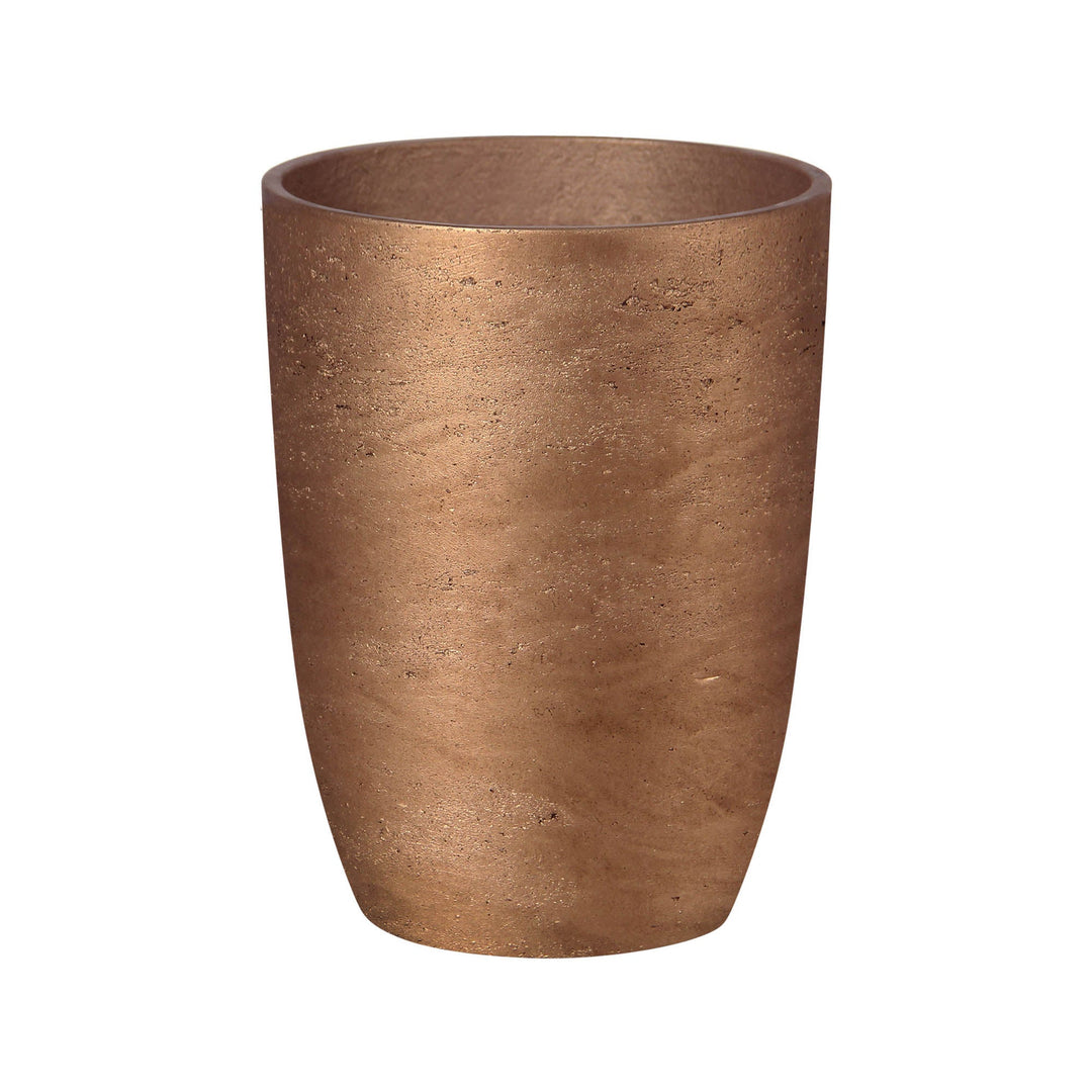 Mineral Medium Tapered Vase - Metallic Bronze