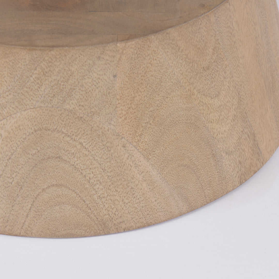 Maxwell  Marble Top Pedestal Base Round Coffee Table