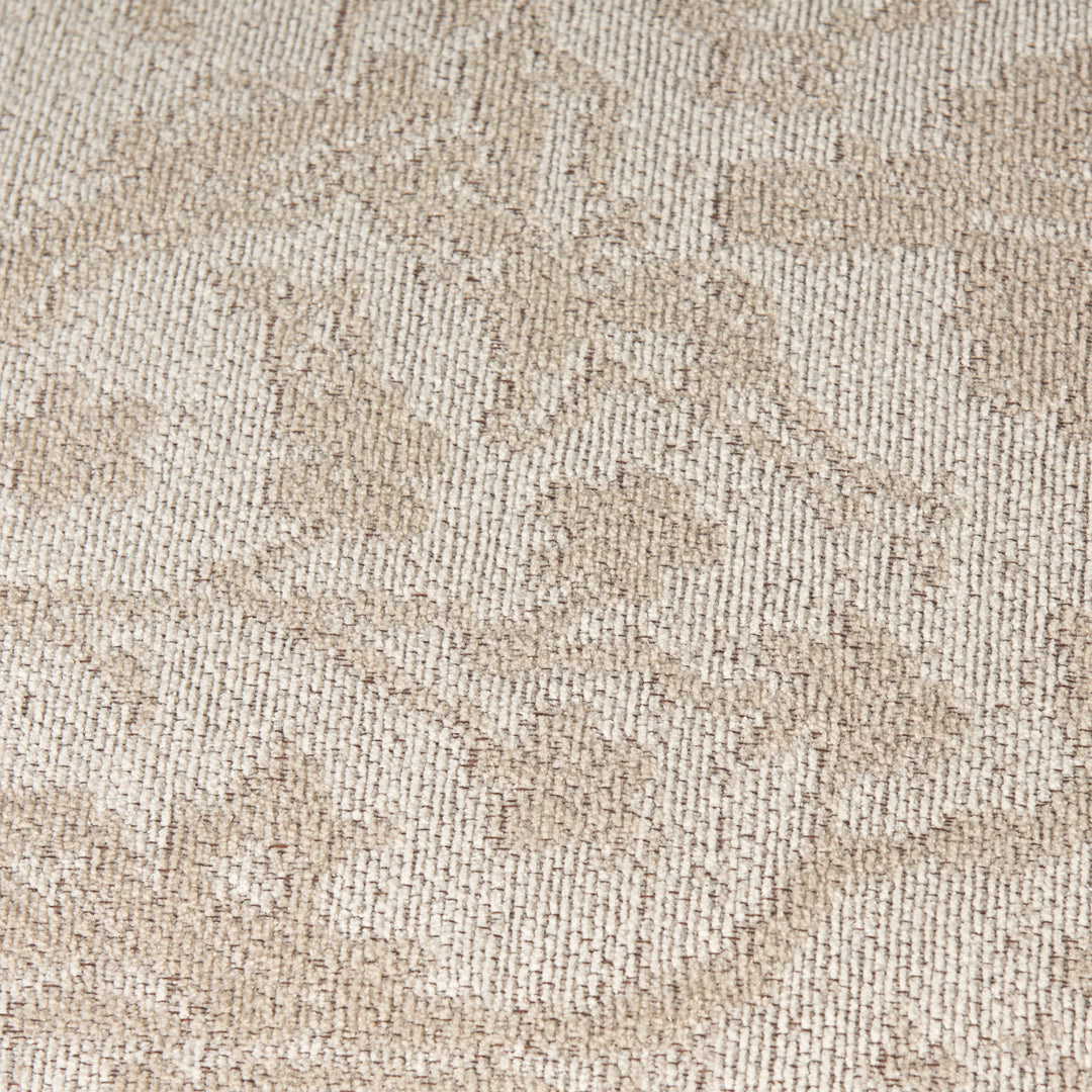 Khloe Large Cream Pouf