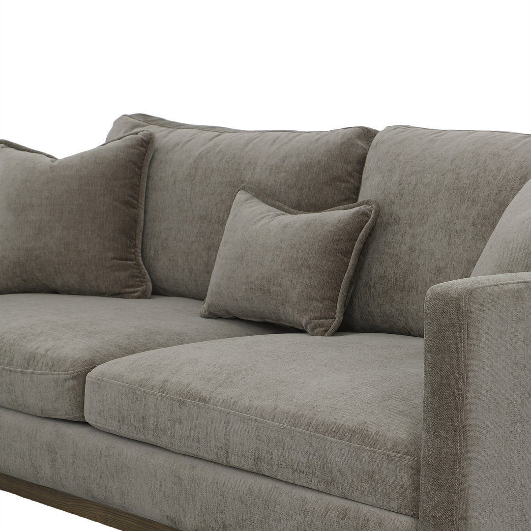 Branford 82.5" Pecan Brown Fabric Sofa