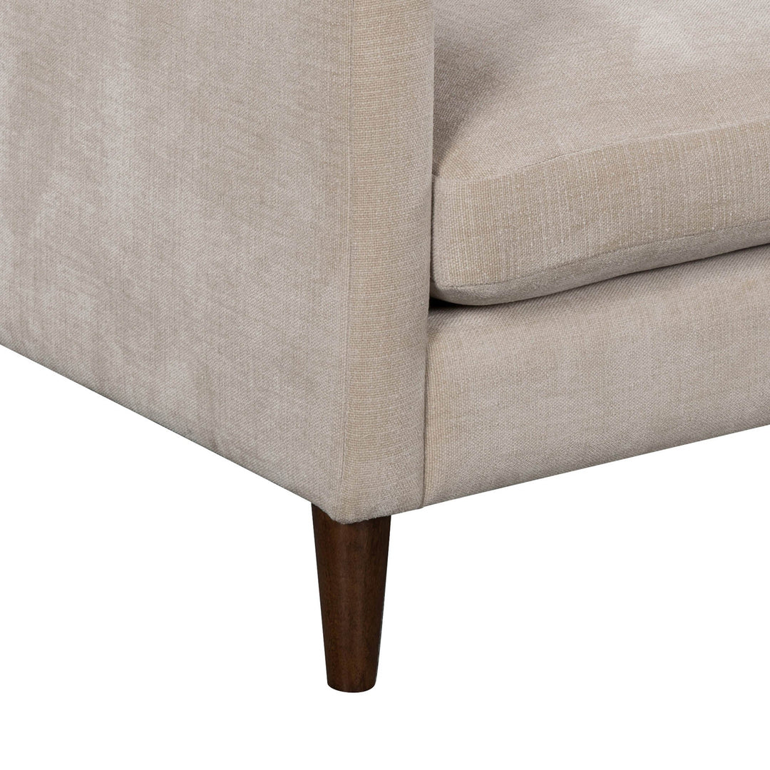 Gemma 84" Fabric Sofa in Fawn