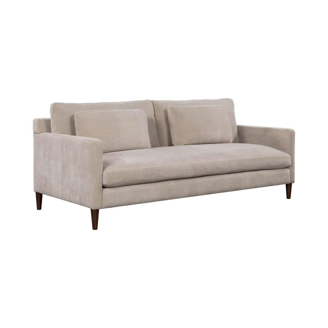 Gemma 84" Fabric Sofa in Fawn