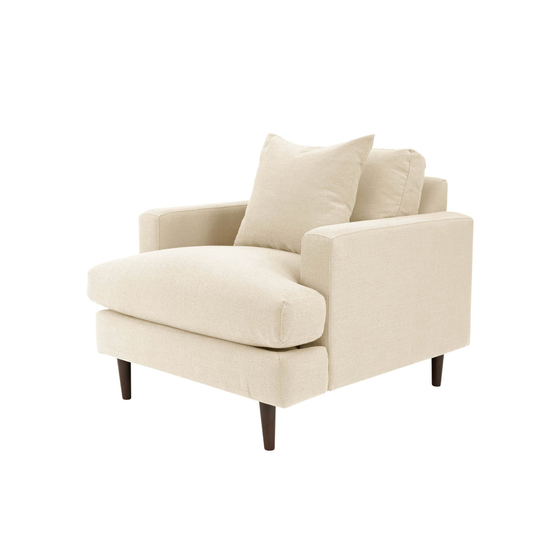 Martha Club Chair in Beach Alabaster (Made in Canada)